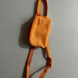 Lululemon Orange Crossbody Bag